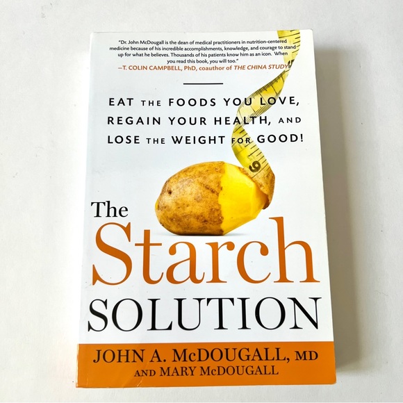 Book THE STARCH SOLUTION by John A McDougall MD and Mary McDougall Paperback - Picture 3 of 7